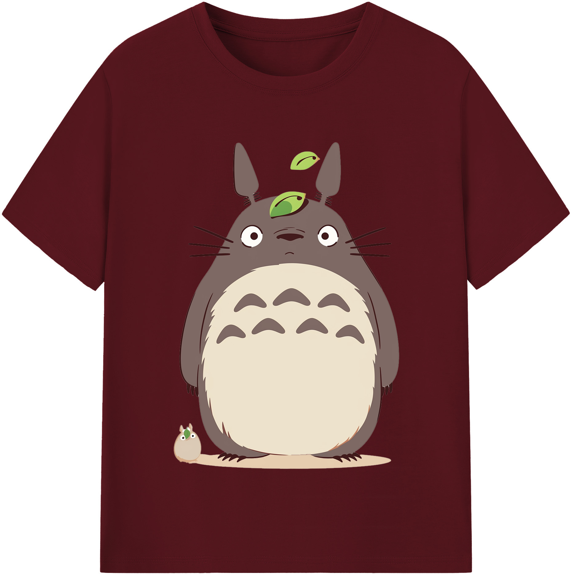 （画像用） となりのトトロ 草壁メイ 草壁サツキ My Neighbor Totoro Satsuki Kusakabe Mei Kusakabe 綿100％半袖Tシャツ（フロントプリント）